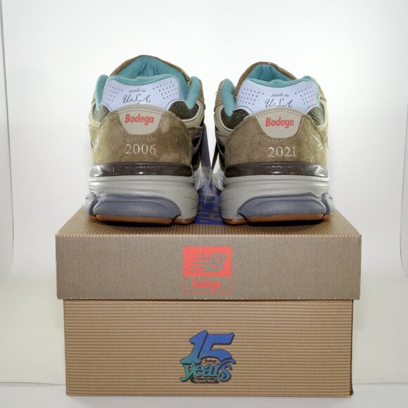 2021 New Balance x Bodega 990v3 Here To Stay 15th Anniversary Made in USA 11.5 - Picture 7 of 11